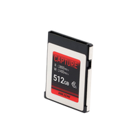 Memoria CFexpress tipo B / Clase 10 de 512 GB / Especializada para Cámaras de Fotografía y Video  / 1800 MB/s Lectura / 1700 MB/s Escritura