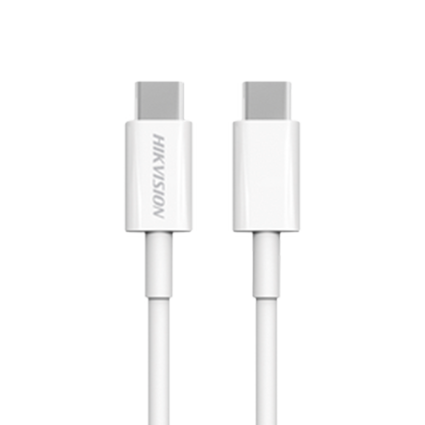 Cable USB-C a USB-C / 1 Metro / Ideal para Celulares Android / Carga Rápida 3 Amp / Carga y Sincronización de Datos / 480 Mbps / 60 Watts