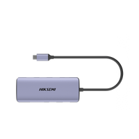 Hub (Adaptador) USB - C / 11 en 1 / 1 Salida HDMI (4K) / 2 Salida USB 2.0 / 2 Salidas USB 3.0 / 1 Salida VGA / 1 Salida SD (Memoria SD) / 1 Salida TF (Micro SD) / 1 Salida de Audio (8 - 48 KHz) / 1 Salida RJ45 / 1 Entrada USB - C (Carga Rapida)