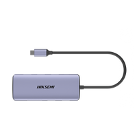 Hub (Adaptador) USB - C / 8 en 1 / 1 Salida HDMI (4K) / 1 Salida USB 2.0 / 3 Salidas USB 3.0 / 1 Salida SD (Memoria SD) / 1 Salida TF (Micro SD) / 1 Entrada USB - C (Carga Rapida / 100 Watts)