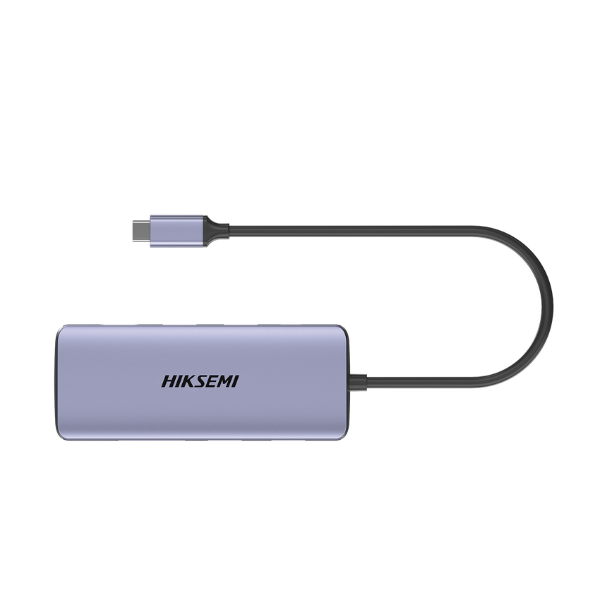 Hub (Adaptador) USB - C / 8 en 1 / 1 Salida HDMI (4K) / 1 Salida USB 2.0 / 3 Salidas USB 3.0 / 1 Salida SD (Memoria SD) / 1 Salida TF (Micro SD) / 1 Entrada USB - C (Carga Rapida / 100 Watts)