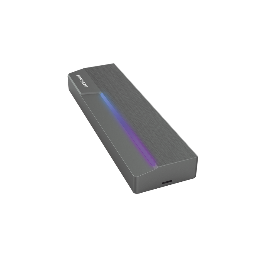 Carcasa para SSD M.2 y SATA (Enclosure) / Conector USB-C / ASUS Aura RGB SYNC  / Hasta 10 Gbps / Tamaños: 2242, 2260 y 2280