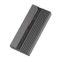 Carcasa para SSD M.2 (Enclosure) / Conector USB-C / Soporta SSD tamaños 2242, 2260 y 2280/ Transferencia de hasta 40 Gbps.