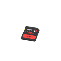 Memoria SD / Clase 10 de 128 GB / Especializada Para Drones Comerciales, Cámaras de Fotografía y Video  / 180 MB/s Lectura / 150 MB/s Escritura