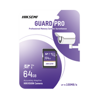 Memoria SD Clase 10 de 64 GB / Especializada Para Videovigilancia