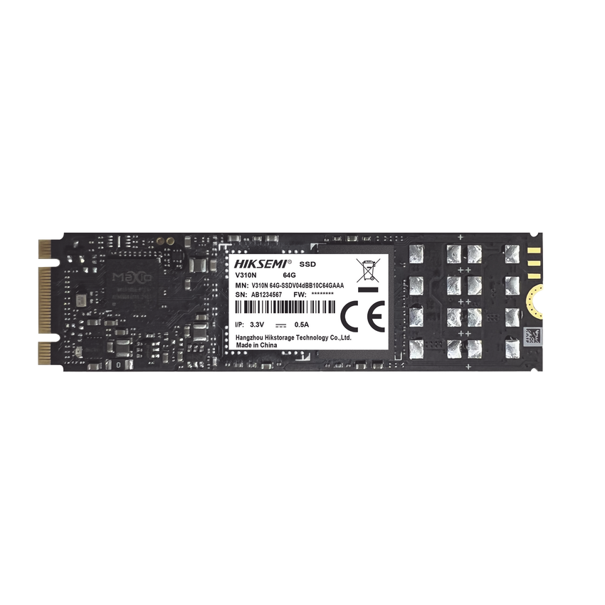 SSD M.2 para Videovigilancia Móvil / 512 GB / Alto Performance / Uso 24/7 / Resistente en Alta Temperaturas
