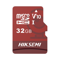 Memoria microSD / Clase 10 de 32 GB / Especializada Para Videovigilancia (Uso 24/7) / Compatibles con cámaras HIKVISION y Otras Marcas / 95 MB/s Lectura / 25 MB/s Escritura