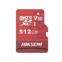Memoria MicroSD / Clase 10 de 512 GB / Especializada Para Videovigilancia (Uso 24/7) / Compatibles con cámaras HIKVISION y Otras Marcas / 95 MB/s Lectura / 60 MB/s Escritura