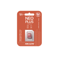 Memoria microSD / Clase 10 de 64GB / Especializada Para Videovigilancia (Uso 24/7) / Compatibles con cámaras HIKVISION y Otras Marcas / 95 MB/s Lectura / 40 MB/s Escritura