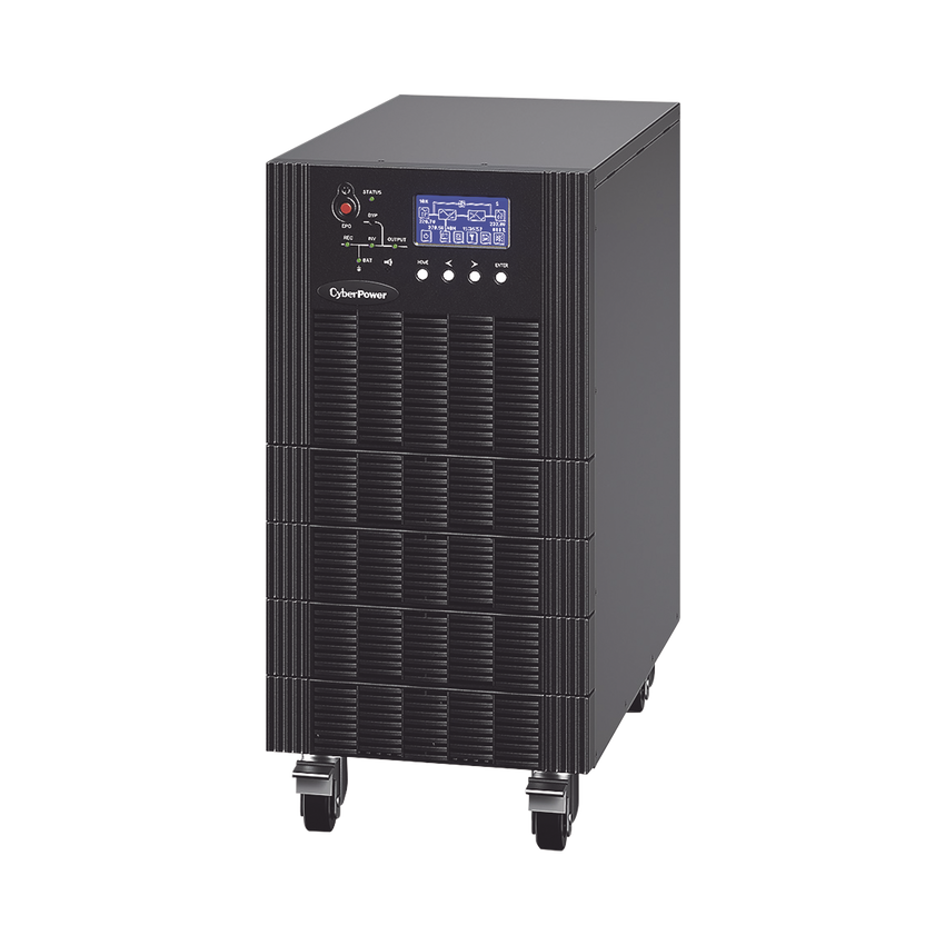 UPS Trifásico de 10 kVA/10 kW, Topología Online Doble Conversión, Voltaje de 208/220 Vca de L-L, Respaldo de 5 Minutos al 100% de Carga, Incluye Módulo y Banco de Baterías