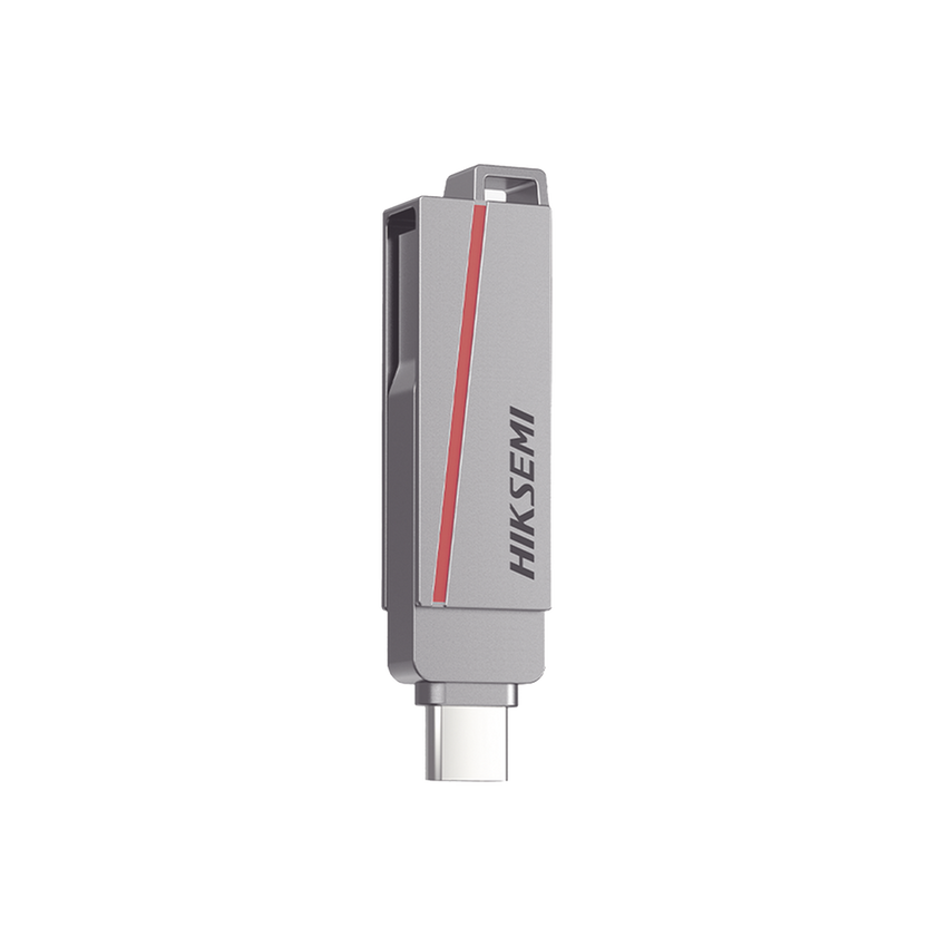 Memoria USB Dual de 256 GB / USB-C y USB-A / Transferencia de Alta Velocidad / Metálica / Compatible con Dispositivos Móviles, Windows, Mac y Linux