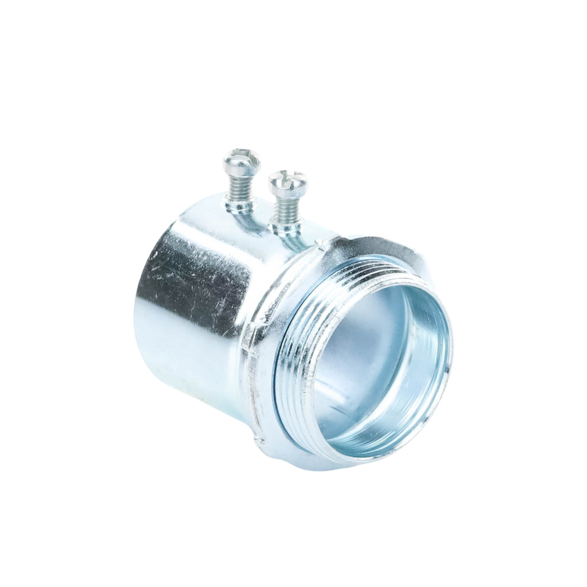 Conector de 1 1/2" (38 mm) para Pared Delgada con Tornillo.