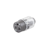 Conector Iluminado 20 A 125 V CA 2 Polos 3 Hilos (Nema 5-20R).