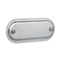 Tapa de Aluminio con Empaque para Caja Condulet de  2".