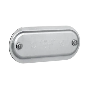 Tapa de Aluminio con Empaque para Caja Condulet de  2".