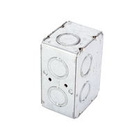 Caja (Chalupa) Multigang de 1 Gang/ Profundidad de 2-1/2 Pulgadas (6.35 cm)/ 8 TKO (1/2 y 3/4).