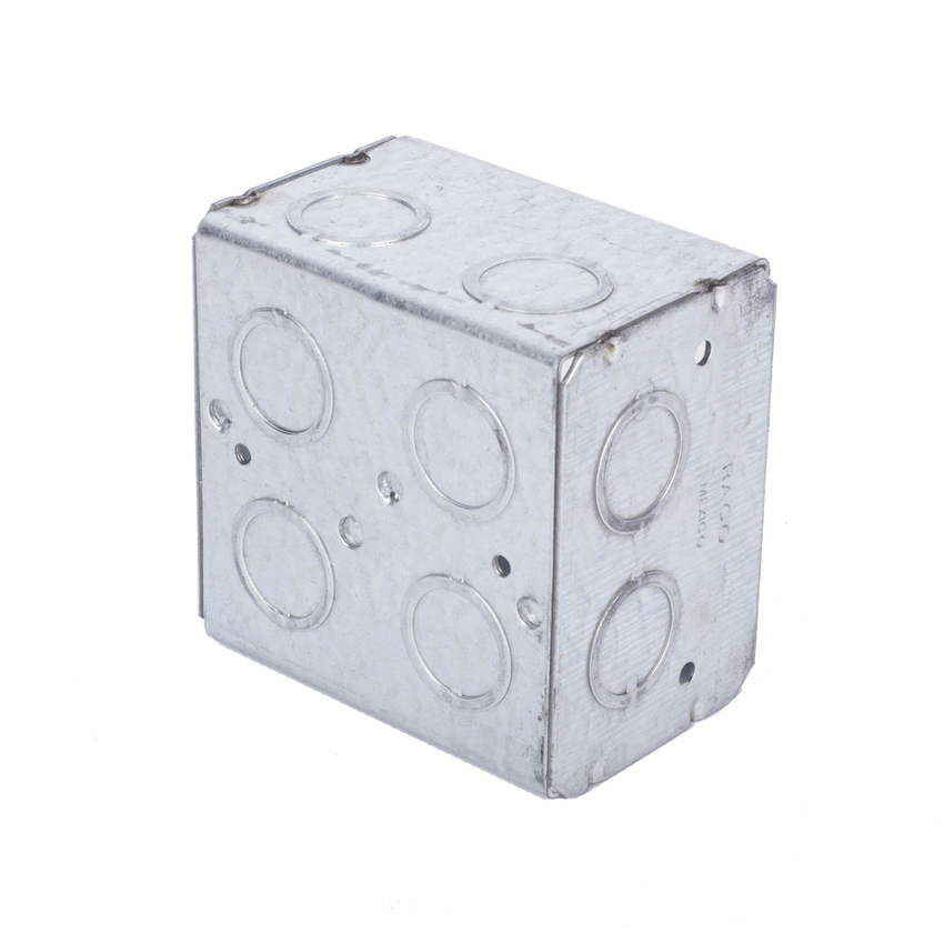 Caja Multigang de 2 Gangs/ Profundidad de 2-1/2 Pulgadas (6.35 cm)/ 12 Entradas de 1/2 - 3/4 Pulgadas (1.27 - 1.91 cm)