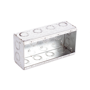 Caja Multigang de 4 Gangs,/ Profundidad de 2-1/2"/ 20 TKO (1/2"- 3/4").