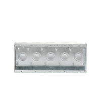 Caja Multigang de 5 Gang / Profundidad 2 1/2" / 19 Entradas 1/2"-3/4".