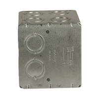 Caja Multigang de 2 Gangs/ Profundidad de 3-1/2/ 16 Entradas de 1/2 - 3/4
