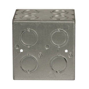 Caja Multigang de 2 Gangs/ Profundidad de 3-1/2/ 16 Entradas de 1/2 - 3/4