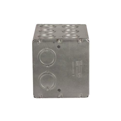 Caja Multigang de 3 Gangs/ Profundidad de 3-1/2 Pulgadas (8.89 cm)/ 19 Entradas de 1/2 - 3/4 Pulgadas (1.27 - 1.91 cm)