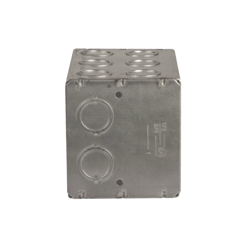 Caja Multigang de 3 Gangs/ Profundidad de 3-1/2 Pulgadas (8.89 cm)/ 19 Entradas de 1/2 - 3/4 Pulgadas (1.27 - 1.91 cm)