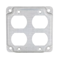 Cubierta de 4" para 2 Contactos Dúplex.