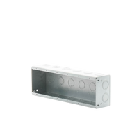Caja de 6 Gang/Profundidad 2 1/2"/28 Entradas 1/2"-3/4".