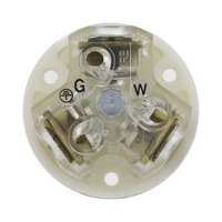 Clavija Negra 15 A 125 V CA 2 Polos 3 Hilos (NEMA 5-15P).