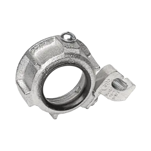 Monitor de 2 1/2" con casquillo para aterrizaje a tierra.