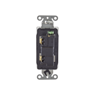 Interruptor Decorador de 20 A 120-277 V CA/ Unipolar / Cableado Lateral y Posterior / Color Blanco.