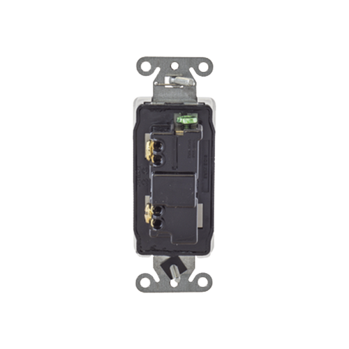 Interruptor Decorador de 20 A 120-277 V CA/ Unipolar / Cableado Lateral y Posterior / Color Blanco.