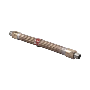 Cople Flexible con Trenzado de Bronce de 1" x 24".