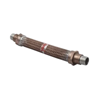 Cople Flexible con Trenzado de Bronce de 2" x 24".