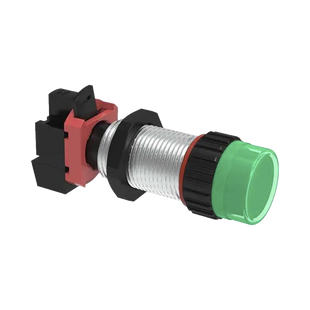 Luz Piloto Verde con Portalámparas 24 V AC/CD / Longitud 40 mm / 3/4 NPSM.