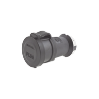 Conector Industrial con Bloqueo de Media Vuelta / 30 A 120/208 V CA / Nema L21-30R / 4 Polos 5 Hilos / Color Blanco y Negro / Grado Industrial
