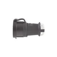 Conector Industrial con Bloqueo de Media Vuelta / 30 A 120/208 V CA / Nema L21-30R / 4 Polos 5 Hilos / Color Blanco y Negro / Grado Industrial