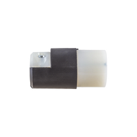 Conector Entrada Recta/ 15A 125V/ 2 Polos 3 Hilos/ Nema 5-15R/ Grado Industrial- Comercial.