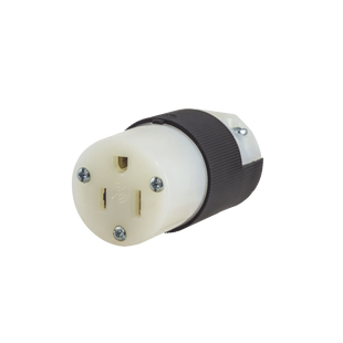 Conector Entrada Recta/ 15A 125V/ 2 Polos 3 Hilos/ Nema 5-15R/ Grado Industrial- Comercial.