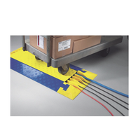 Protector para Cables de 5 Canales Truk Trak / Dimensiones 914 x 508 x 58.6 mm (35.98 x 20 x 2.31 Pulgadas) / Color Azul y Amarillo.
