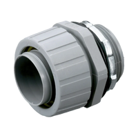 Conector Recto de Nylon de 2" para Tubería Liquidtight Polytuff.