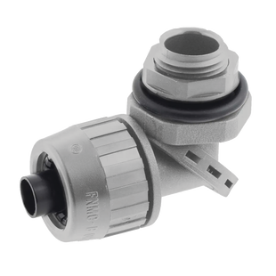 Conector Multi Posición de Nylon de 3/4" para Tubería Liquidtight Polytuff.