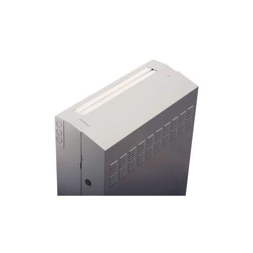 Gabinete Comercial REBOX 32.2" x 24.2 "x 10" / Profundidad 10"/  Preconfigurado /Color Gris Claro.