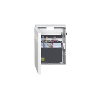 Gabinete Comercial REBOX 32.2" x 24.2 "x 10" / Profundidad 10"/  Preconfigurado /Color Gris Claro.