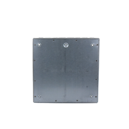 Caja Extra Grande 15"x15"x 4"/ Profundidad 4"/Entradas Laterales - Finales 4 Entradas de 1/2"- 3/4", 2 Entradas de 3/4" - 1" y 2 Entradas de 1"- 1 1/4"/ Incluye tapa / Incluye tapa.