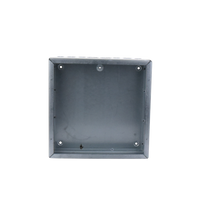 Caja Extra Grande 15"x15"x 4"/ Profundidad 4"/Entradas Laterales - Finales 4 Entradas de 1/2"- 3/4", 2 Entradas de 3/4" - 1" y 2 Entradas de 1"- 1 1/4"/ Incluye tapa / Incluye tapa.