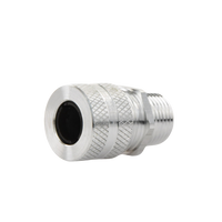 Conector de cable, de aluminio macho recto, .50 - .63 ", 1/2".