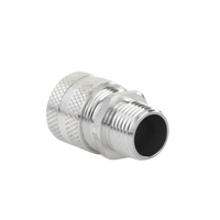 Conector de cable, de aluminio macho recto, .50 - .63 ", 1/2".