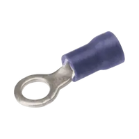 Zapata Terminal de Ojillo  para Tornillo 3/16 in (5 mm) calibre 16-14 AWG con aislamiento de vinilo.